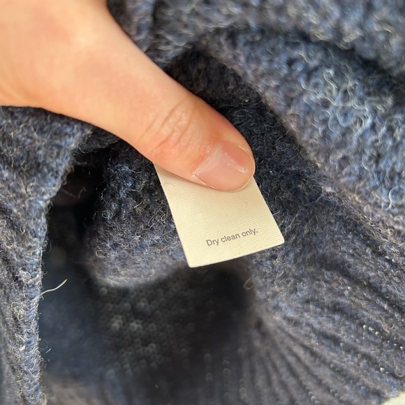 J Crew 100% Wool Oversized Crewneck Fall Winter Sweater - Picture 10 of 10